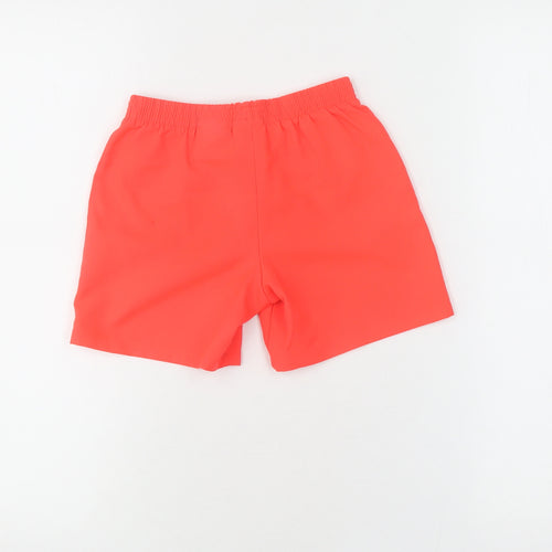 Nike Boys Red Athletic Shorts 4-5 Years Football Fit