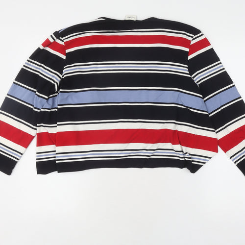 Viyella Women's XL Multicoloured Striped Pullover