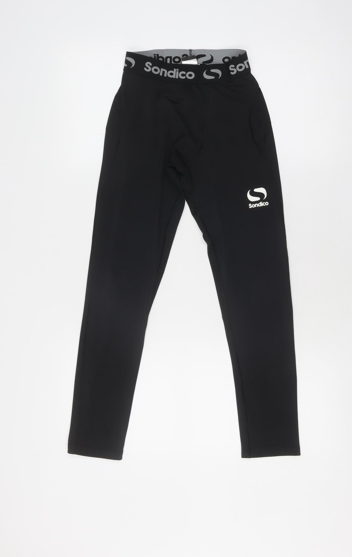 Sondico Boys Black Compression Leggings 11-12 Years