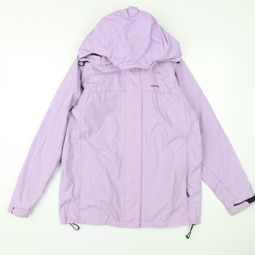 Craghoppers Women’s Purple Rain Coat Size 12 Waterproof