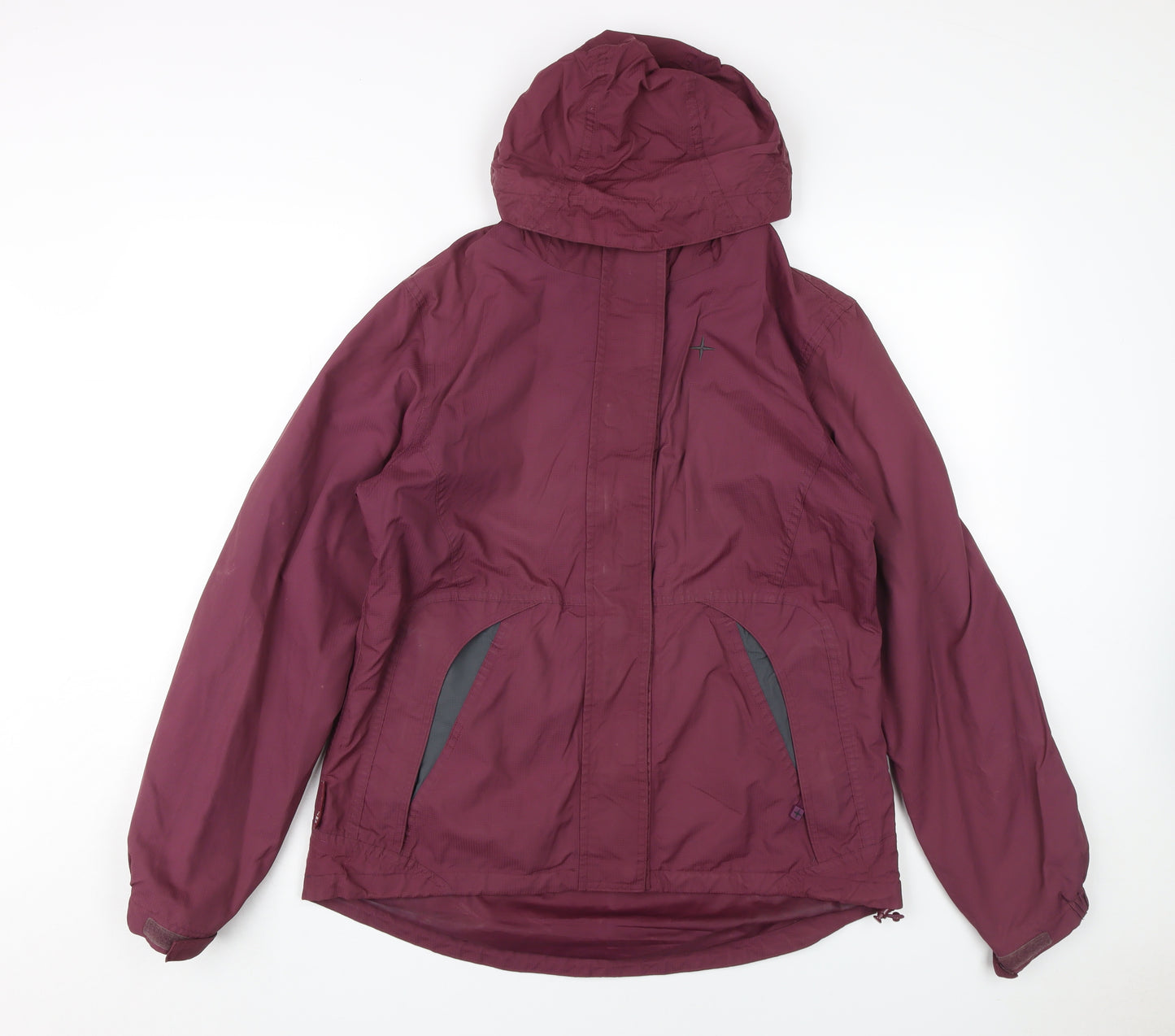 Mountain Warehouse Women's Red Hooded Jacket Size 14