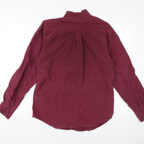 Ben Sherman Men's Red Long Sleeve Button-Up Shirt S