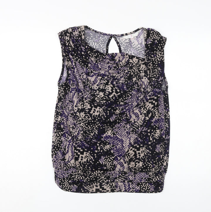 Jasper Conran Women's Geometric Blouse - Size 14