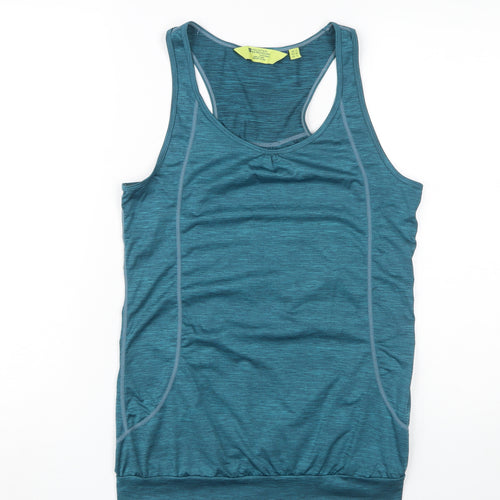 Mountain Warehouse Women's Blue Tank, Size 8, Racerback