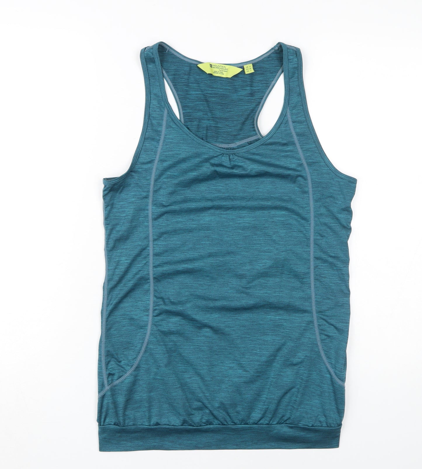 Mountain Warehouse Women's Blue Tank, Size 8, Racerback