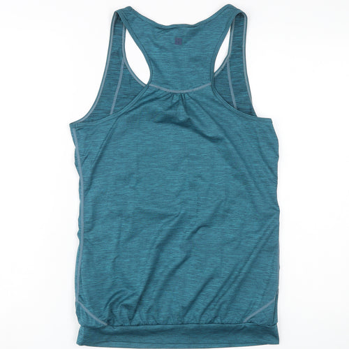 Mountain Warehouse Women's Blue Tank, Size 8, Racerback