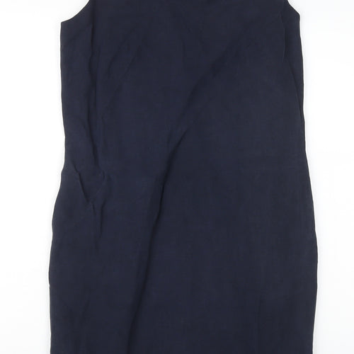 L.K. Bennett Women's Blue Sheath Dress, Size 8, Silk Blend