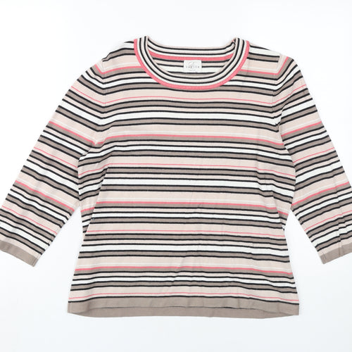 Eastex Women's Striped Jersey T-Shirt, Size 12