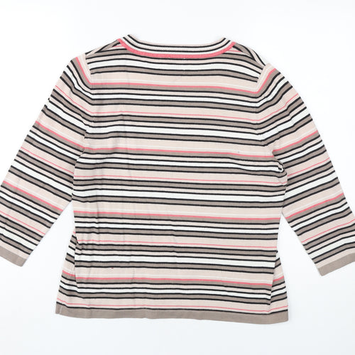 Eastex Women's Striped Jersey T-Shirt, Size 12