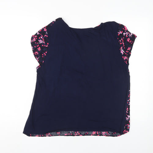 Joules Women's Multicoloured Floral Blouse Size 16