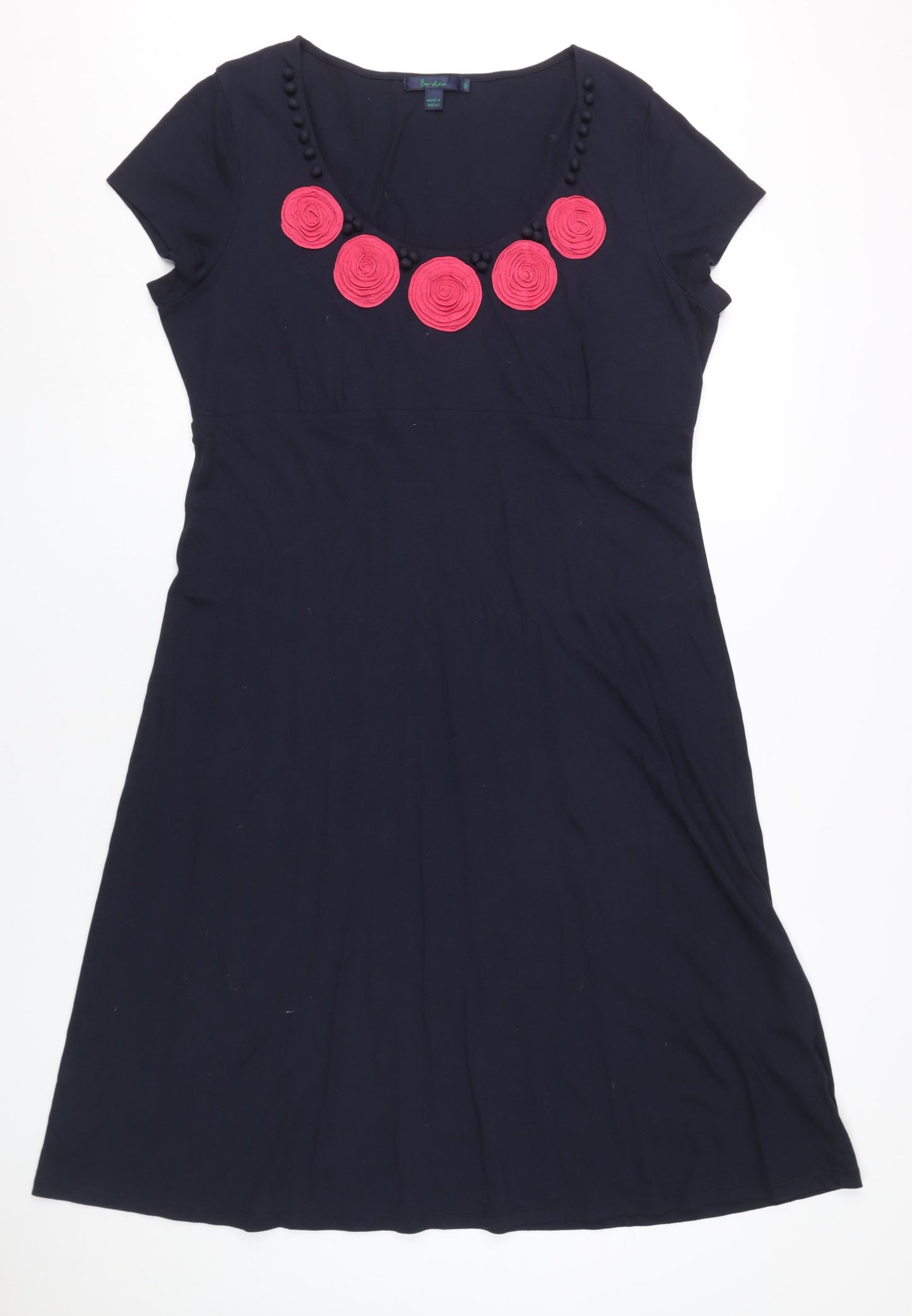 Boden Women's Black A-Line Dress Size 14