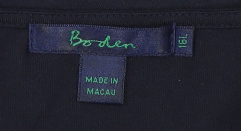 Boden Women's Black A-Line Dress Size 14