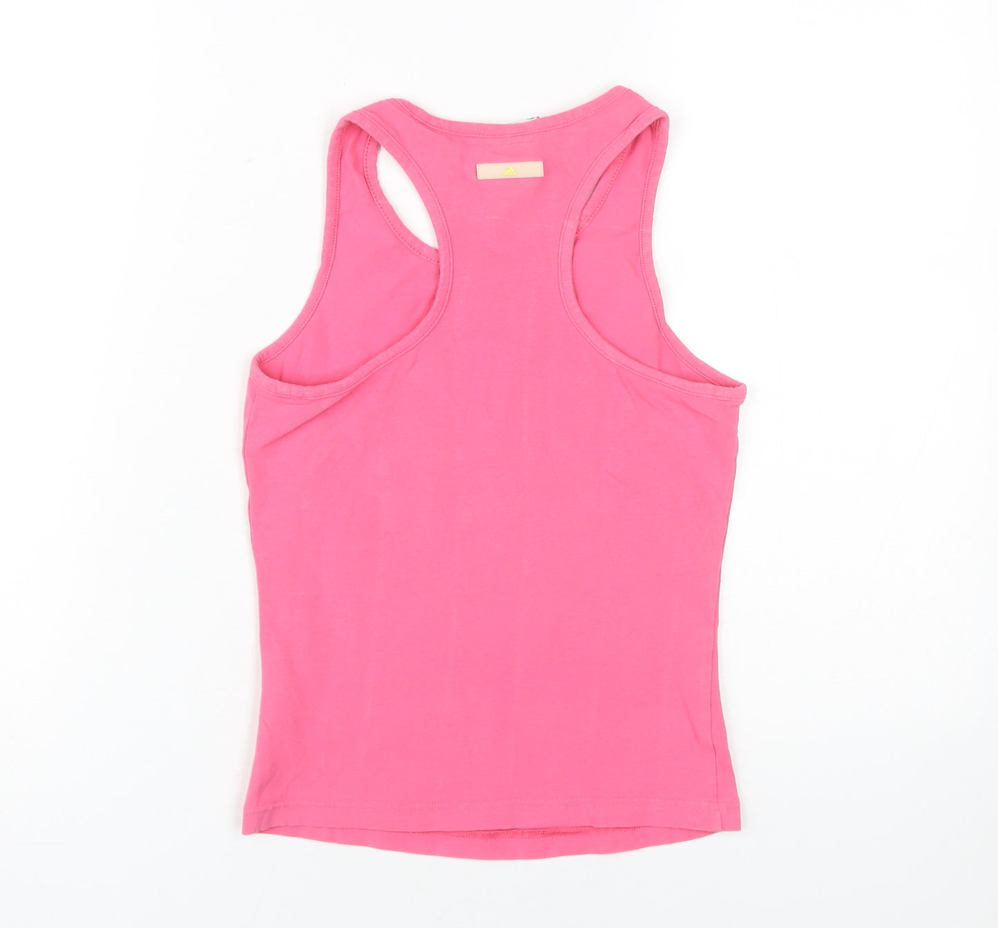 Adidas Women's Pink Tank Top Size 8 Athletic Gym Wear
