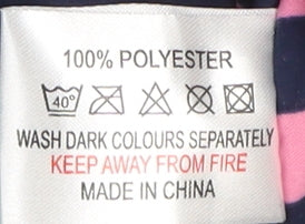 Rydale Women's Pink Blue Puffer Waistcoat - S