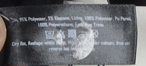 Ann Summers Women's Black Peplum Dress Size 12