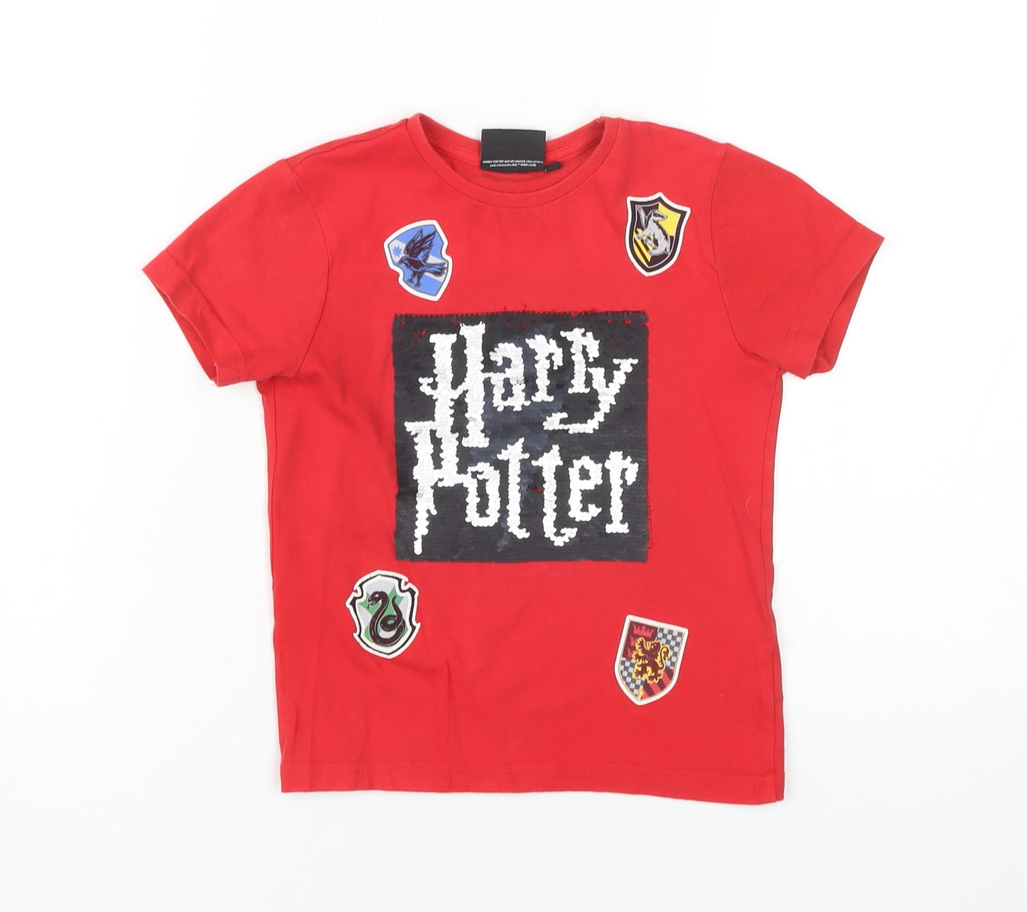 Harry Potter Boys Red T-Shirt with Crest, 4-5 Years