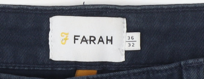 Farah Men’s Blue Straight Jeans 36W x 32L