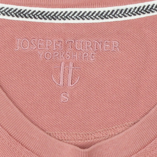 Joseph Turner Men's Pink S Short Sleeve T-Shirt