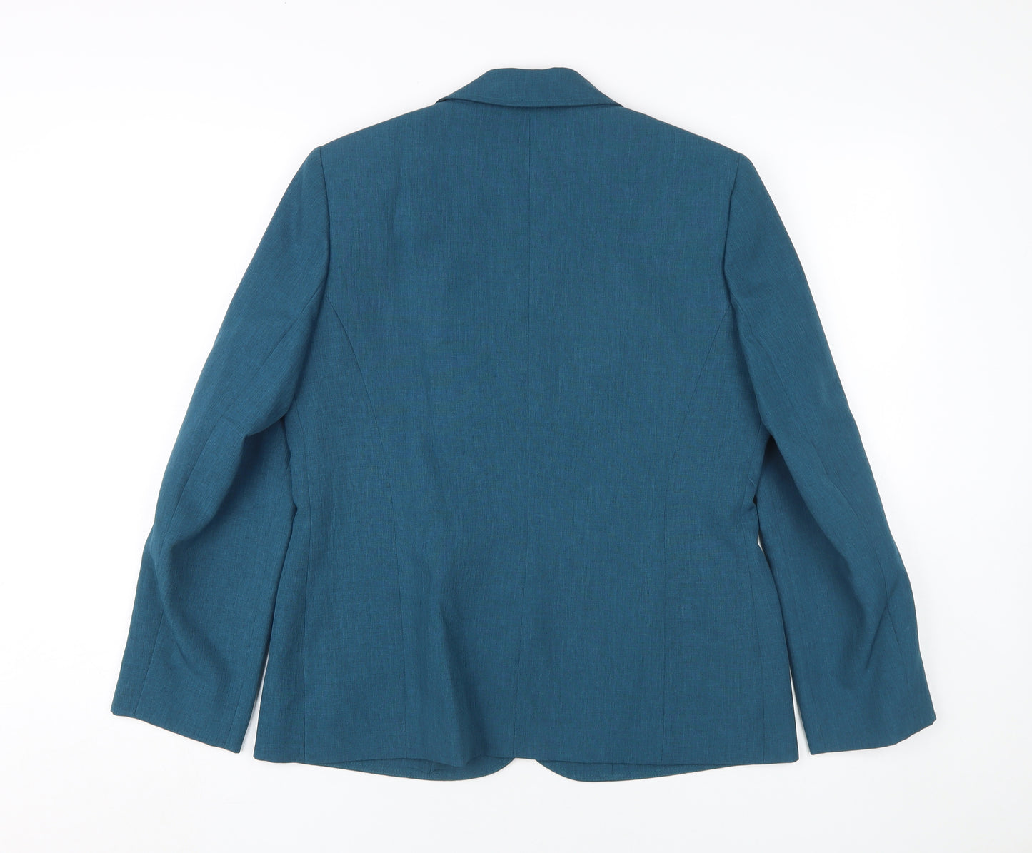 Eastex Women's Blue Blazer - Size 10, Smart Formal Wear