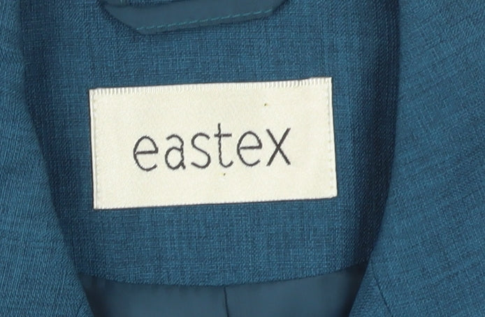 Eastex Women's Blue Blazer - Size 10, Smart Formal Wear