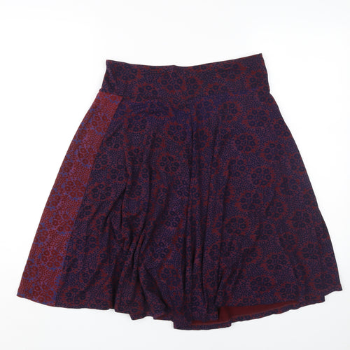 White Stuff Women's Multicoloured A-Line Skirt Size 10