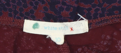 White Stuff Women's Multicoloured A-Line Skirt Size 10