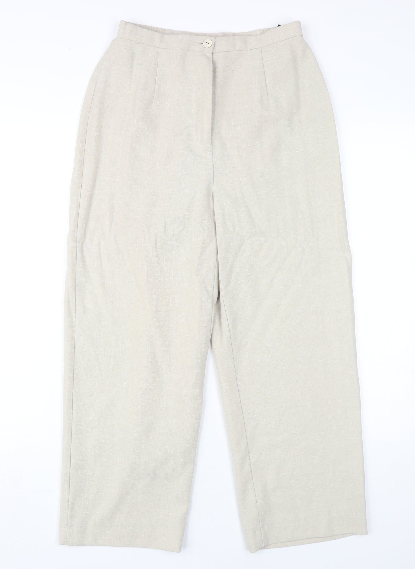 Alexon Women's Beige Dress Pants Size 10, Elastic Waist