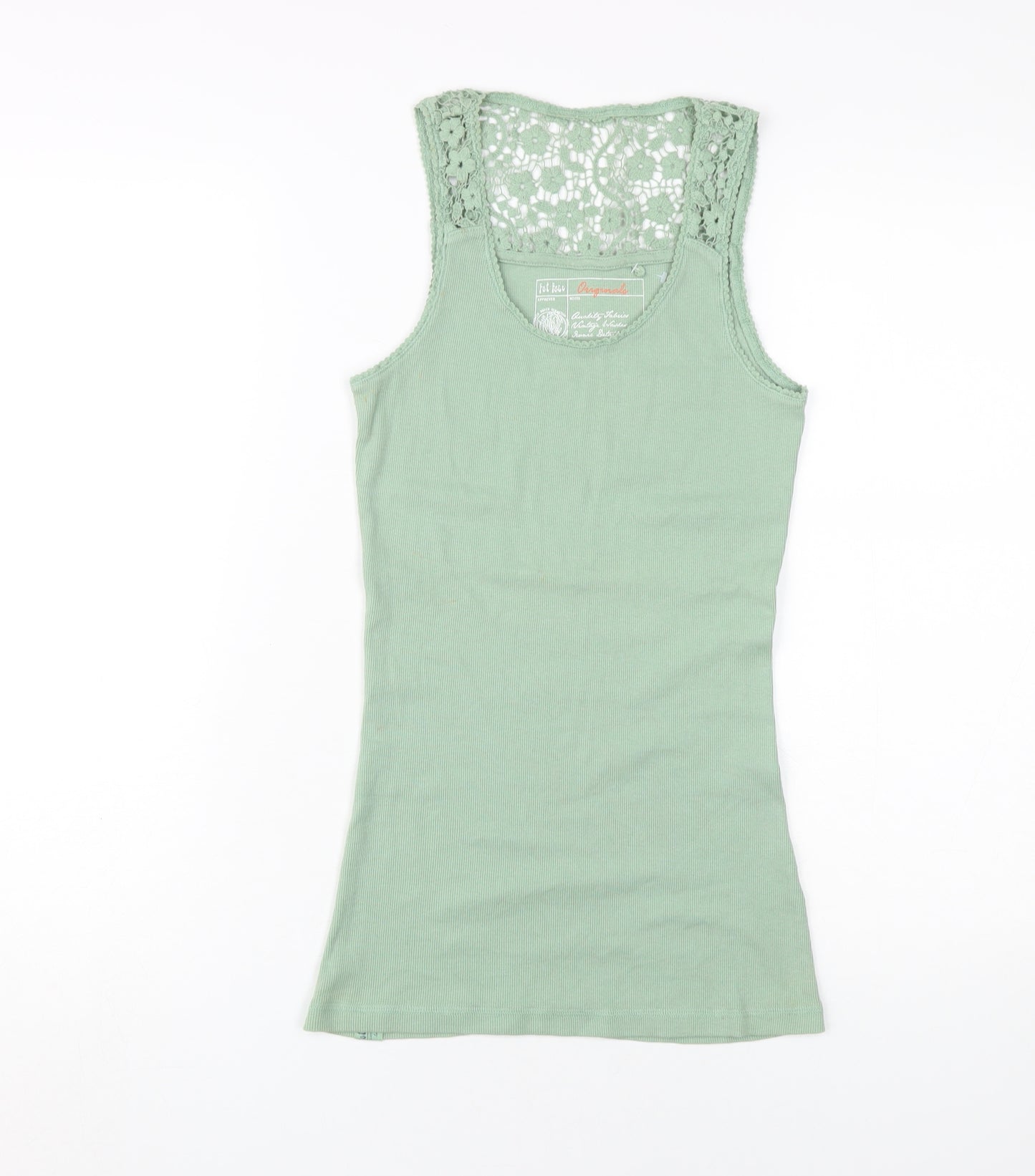 Fat Face Women's Green Camisole Tank, Size 10