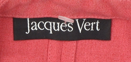 Jacques Vert Women's Pink Long Jacket, Size 20, Formal
