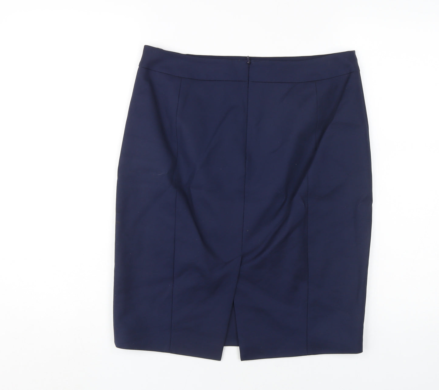 Karen Millen Women's Blue Pencil Skirt UK 12