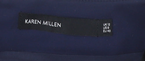 Karen Millen Women's Blue Pencil Skirt UK 12