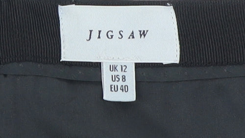 Jigsaw Women's Black Pencil Skirt, Size 12, Workwear