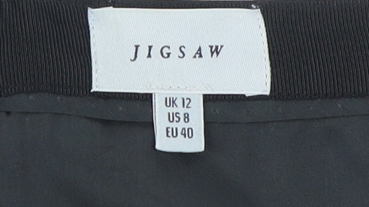 Jigsaw Women's Black Pencil Skirt, Size 12, Workwear