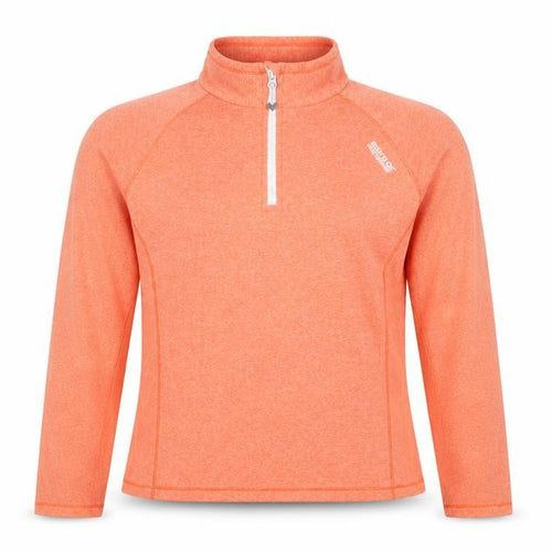 Regatta Women's Orange Henley Sweatshirt Size 12