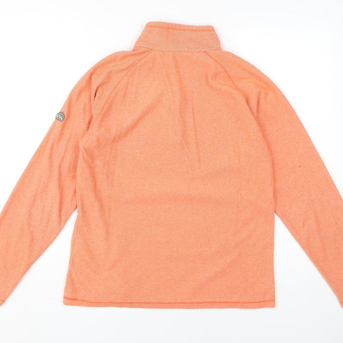 Regatta Women's Orange Henley Sweatshirt Size 12