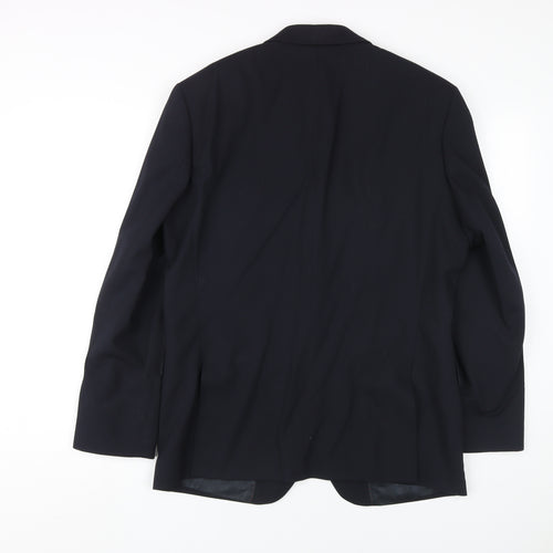 Jeff Banks Men's Blue Slim Fit Blazer, 40 Short