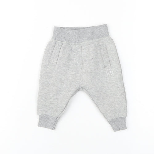 Firetrap Unisex Grey Joggers 0-6 Months - Playtime Comfort
