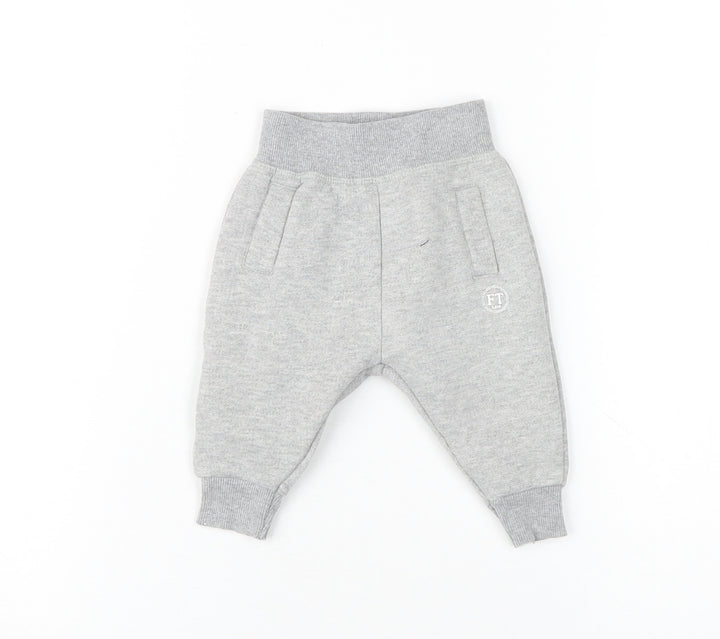 Firetrap Unisex Grey Joggers 0-6 Months - Playtime Comfort