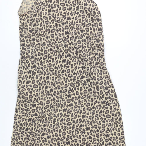 Hush Women's Animal Print Sleeveless Knee-Length Tank Dress