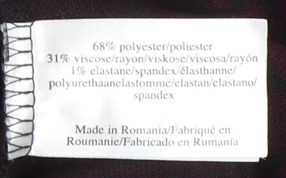 Laura Ashley Women's Red Sheath Dress, Size 12 - Elegant Workwear