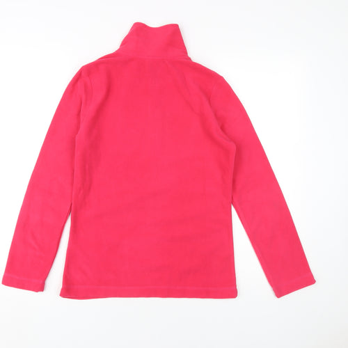 Gelert Women's Red Henley Sweatshirt, Size 8, Lightweight
