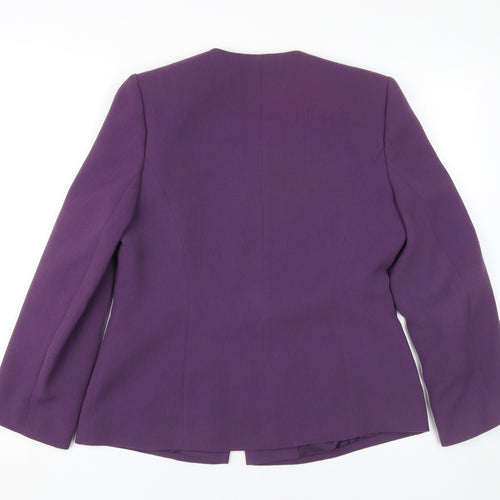 Eastex Women's Purple Classic Blazer, Size 10