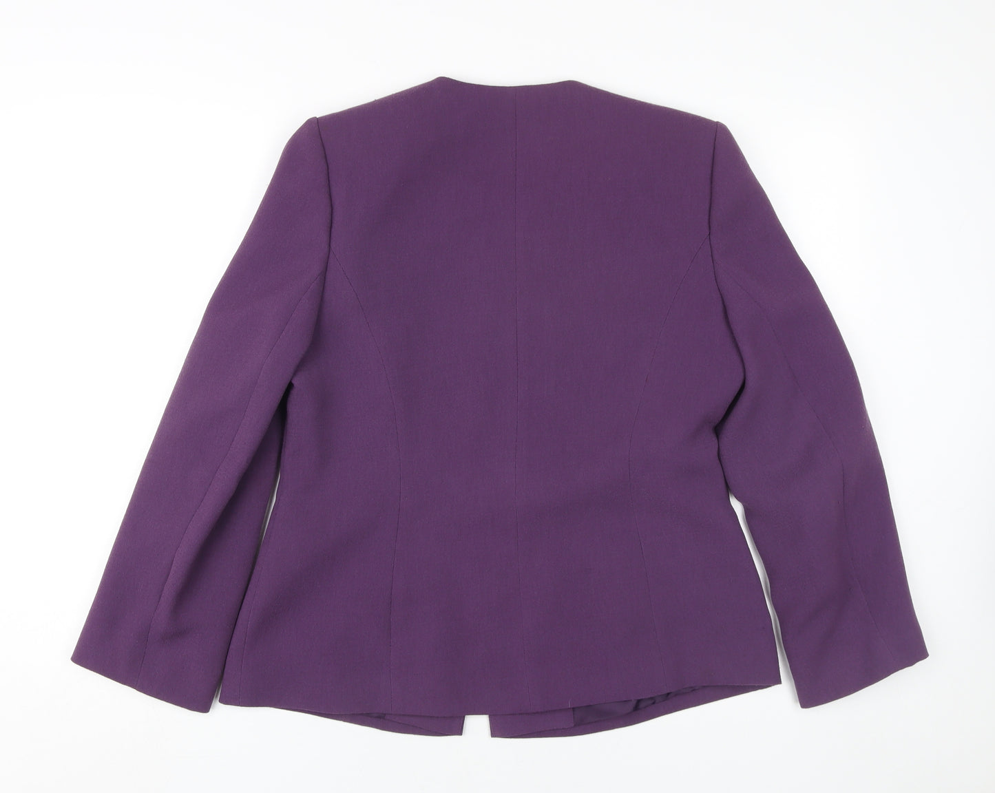 Eastex Women's Purple Classic Blazer, Size 10