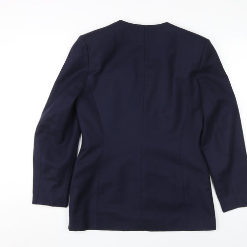 Alexon Women's Blue Wool Blazer Size 10