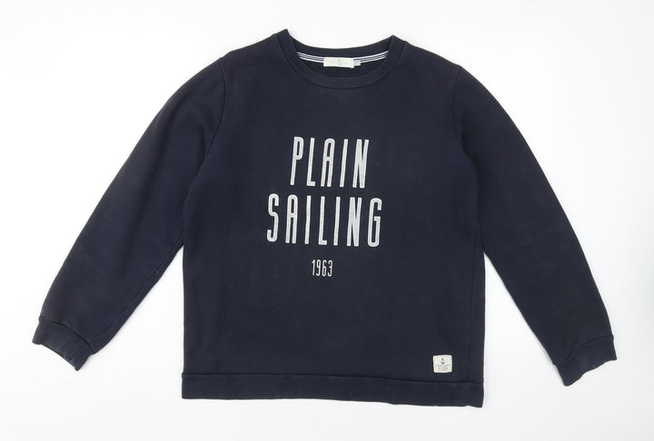 Henri Lloyd Men's Blue XS Pullover Sweatshirt