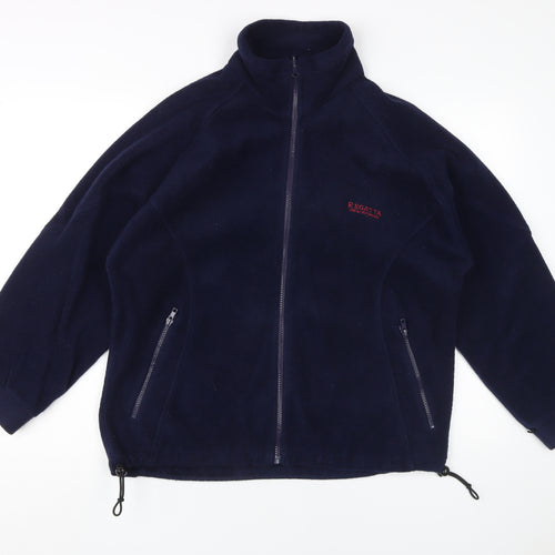 Regatta Women's Blue Fleece Jacket Size 12