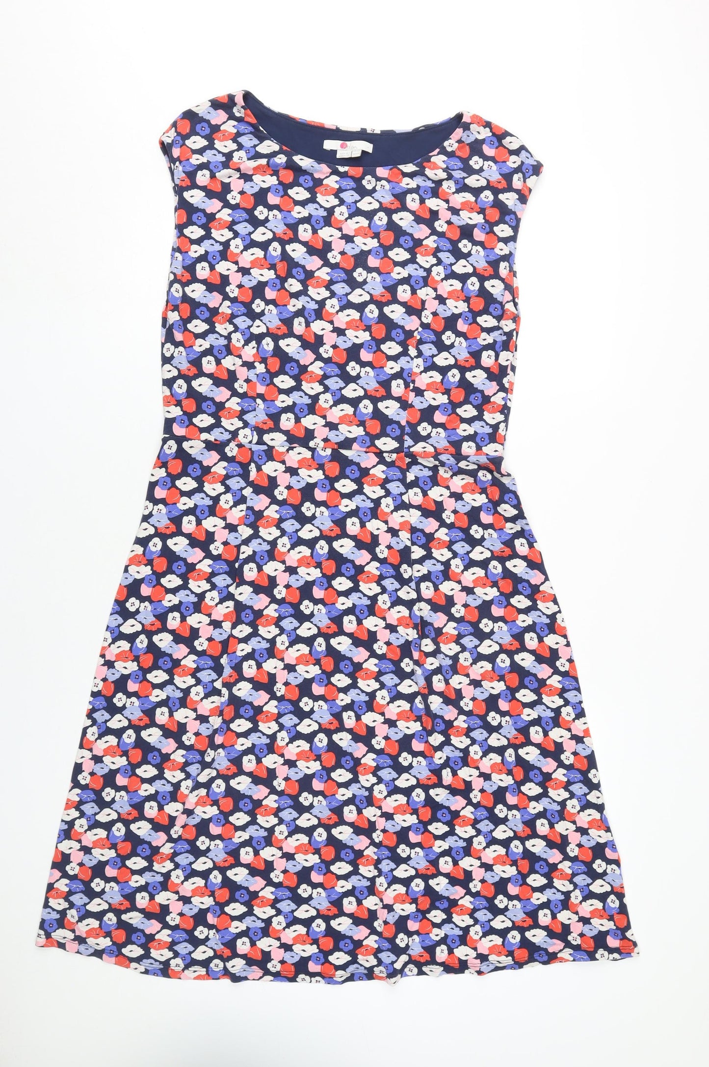 Boden Women's Multicoloured A-Line Dress Size 14