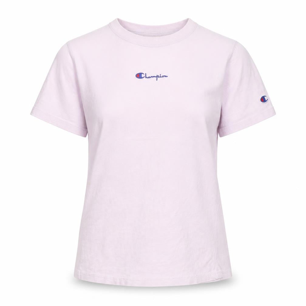 Champion Women's Pink T-Shirt, Size S, Casual Style