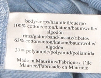 Laura Ashley Women’s Blue Sleeveless Blouse, Size 8