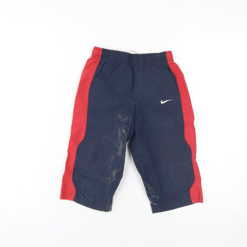 Nike Boys Blue Athletic Shorts Size 5-6 Years